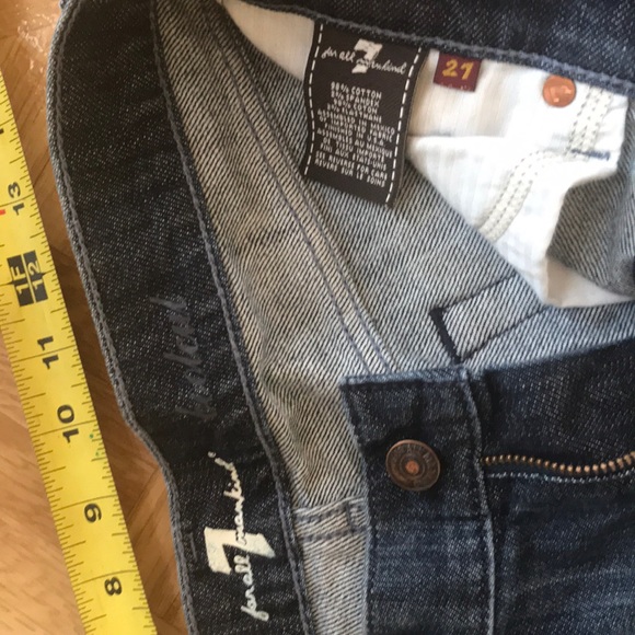 7 for all man kind Jeans 27 x 30 1/2? - Picture 7 of 8
